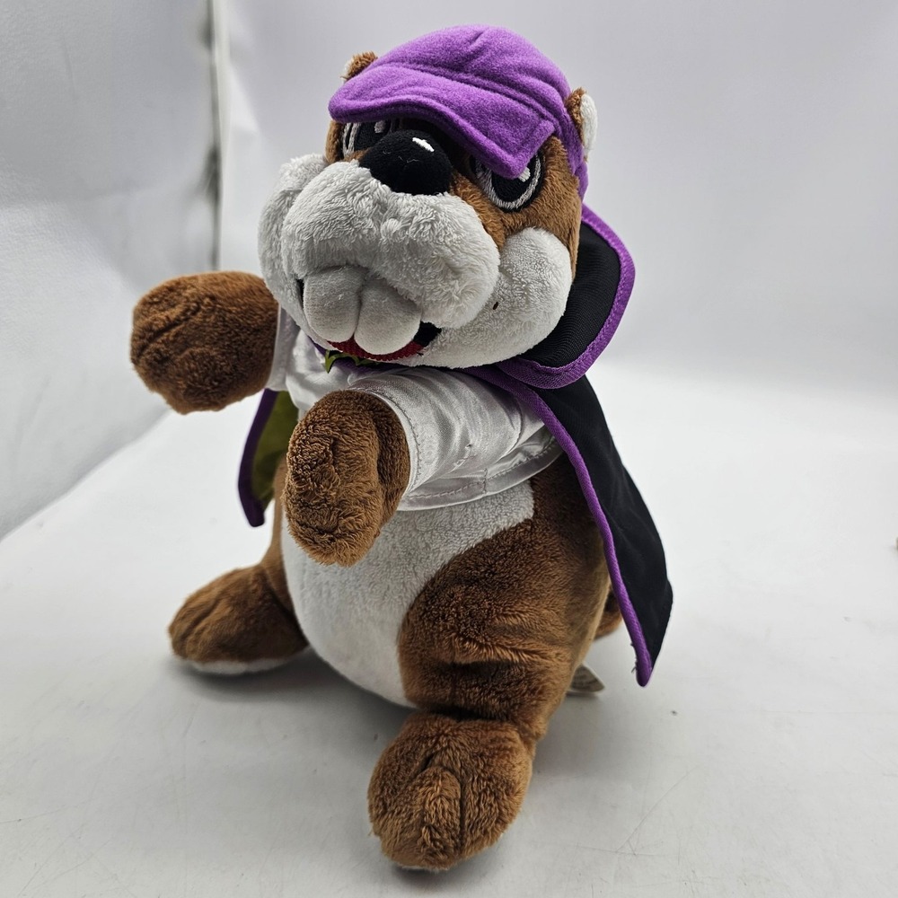 Buc-ee's Beaver Vampire Halloween Plush 10.5" Cape Costume Buc ees